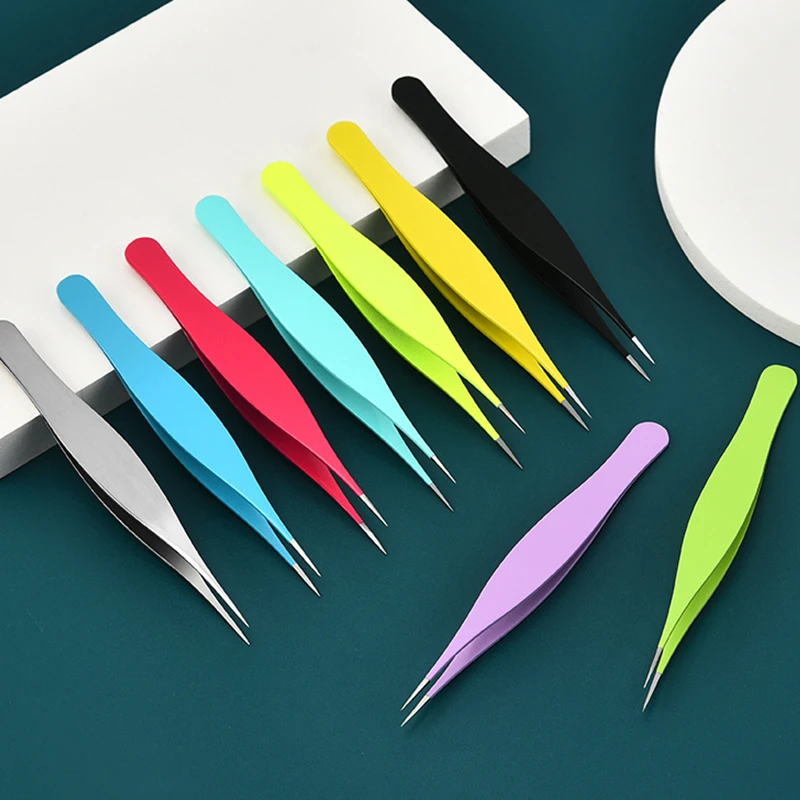 Pinça sobrancelha profissional, Ferramentas Maquiagem, Pinch Alicate, Pinça para Sobrancelhas, Acessórios Beleza, Cabelo Clip Remover, 1PC