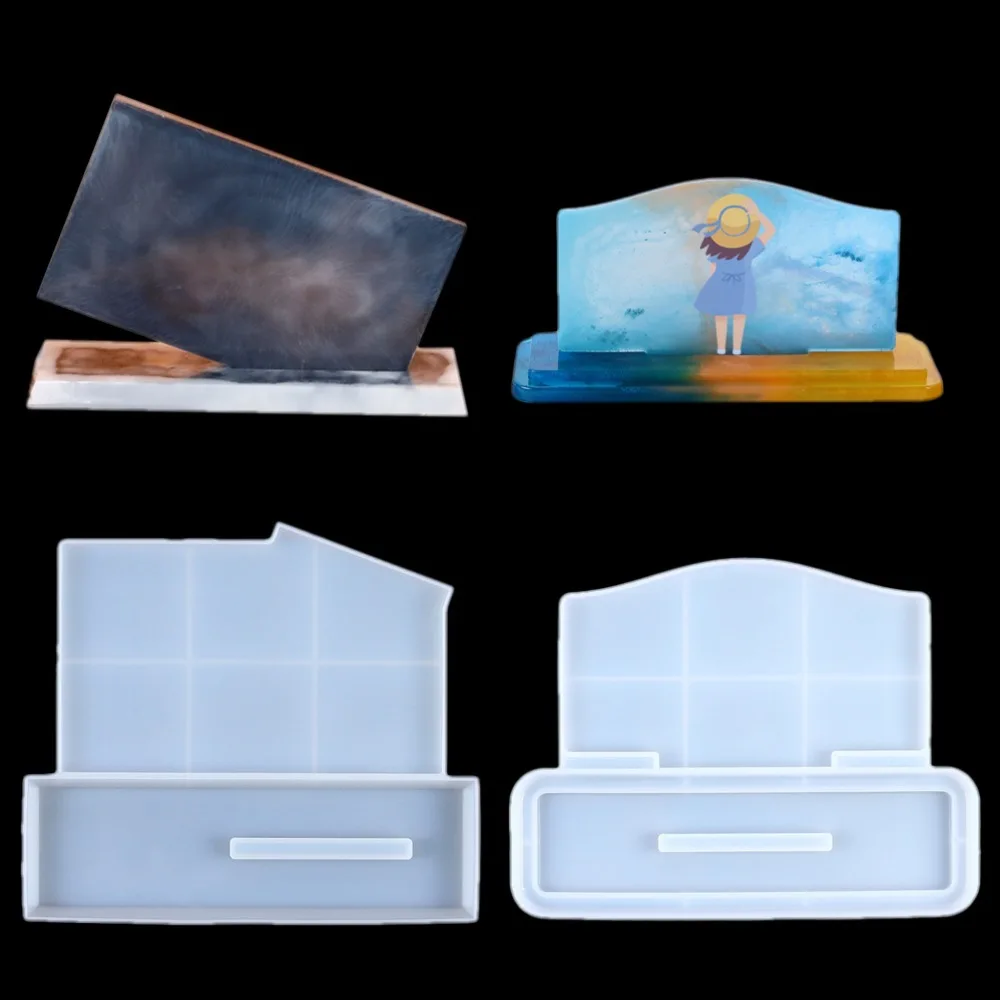 DIY Crystal Glue Mold, Desktop Sign, Hotel Lobby Display Card, Commemorative Sign, Resin Silicone Mould
