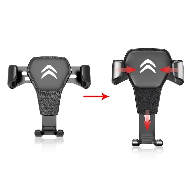 حامل هاتف السيارة تنفيس الهواء G-الاستشعار الهاتف الذكي لتحديد المواقع حامل لسيتروين C4 C3 C5 C1 ثاب ساكسو بيرلينجو جراند بيكاسو الصبار C2