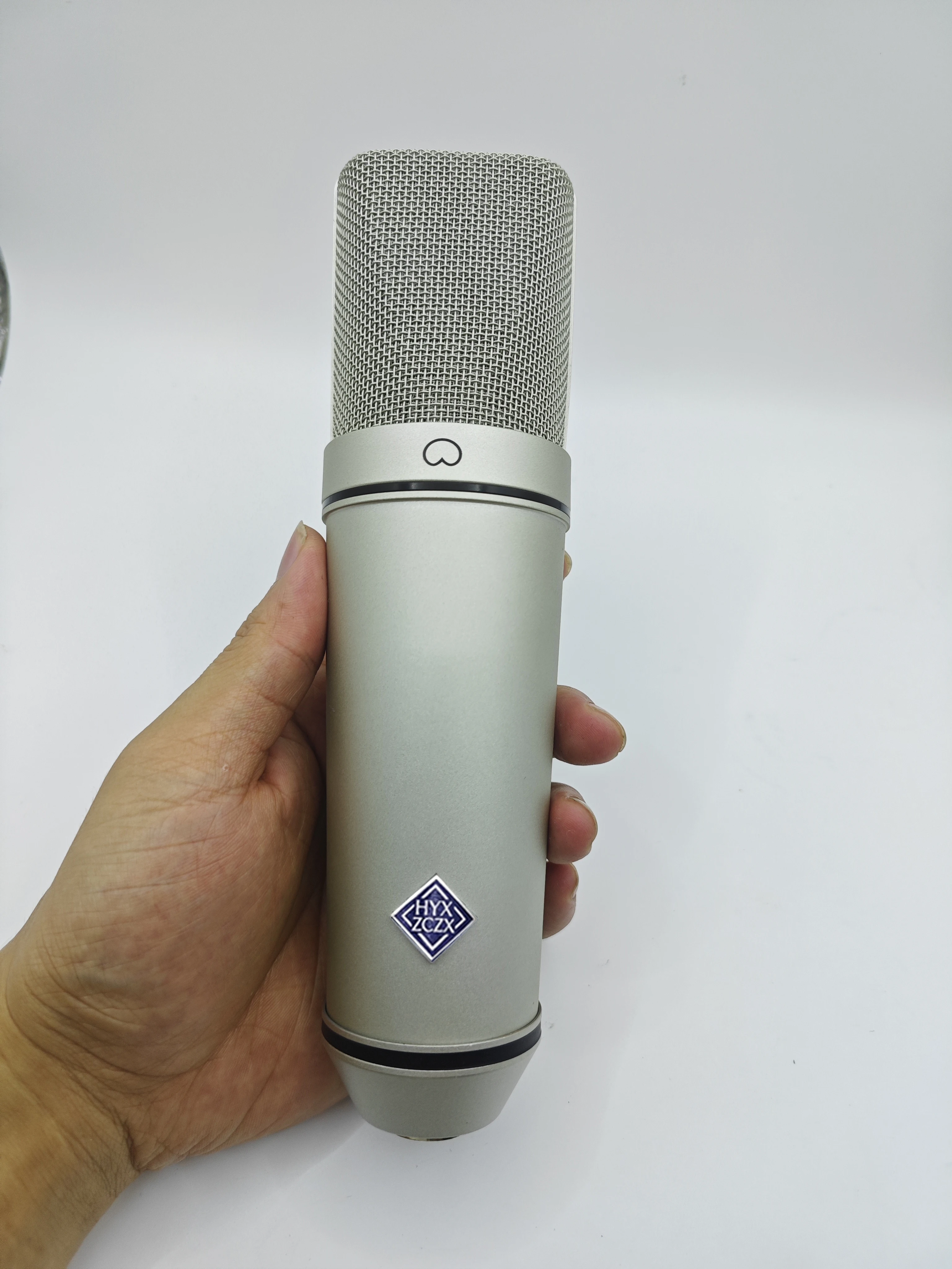 Top of the line U89 large diaphragm condenser microphone,with O-type/wide heart type/heart type/super heart type/8type switching