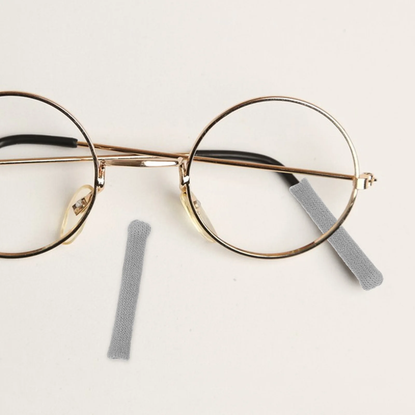 

2 пары мягких эластичных нескользящих накладок на дужки очков, удобные ушные подушечки для очков