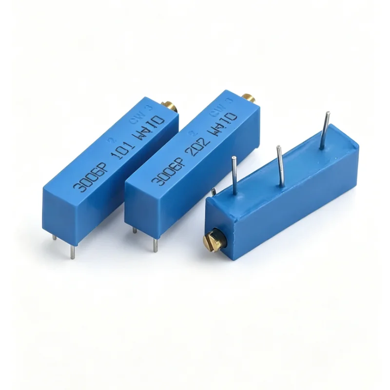 10pcs/Lot NEW 3006P 100 ohm ~ 500K ohm Trimmer Potentiometer 1K 2K 5K 10K 20K 50K 100K 200K 500K 1M 100R 200R 500 Best Quality