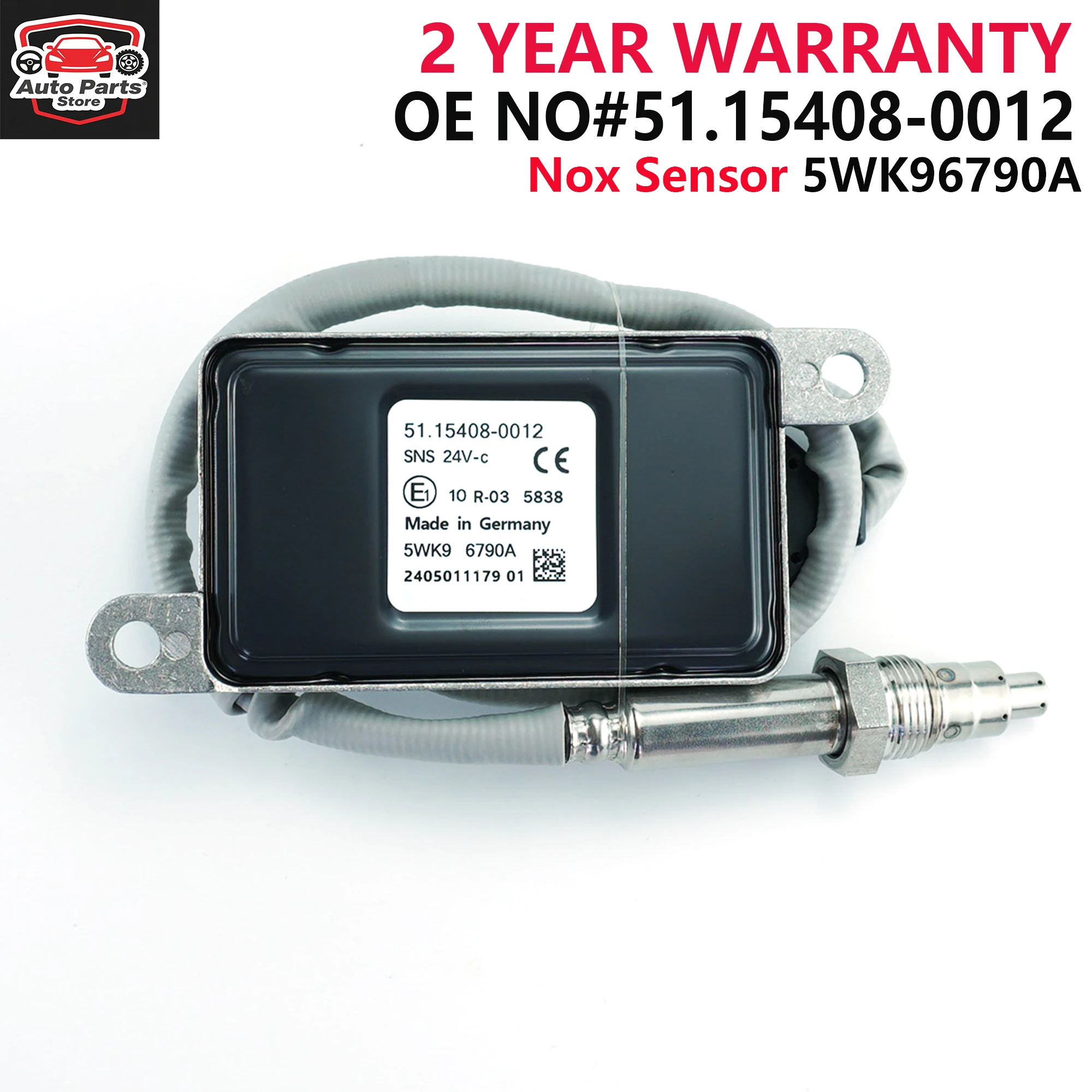 

51.15408-0012 5WK9 6790A 51154080012 New Nitrogen Oxide Sensor For Man Truck NEOPLAN Bus Truck Bottom SCR Euro 5 6 NEOPLAN