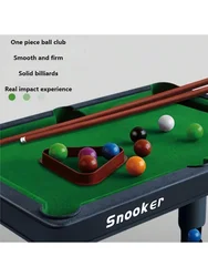 Mini billiards toy set suitable for family gathering games and parent-child interactive games