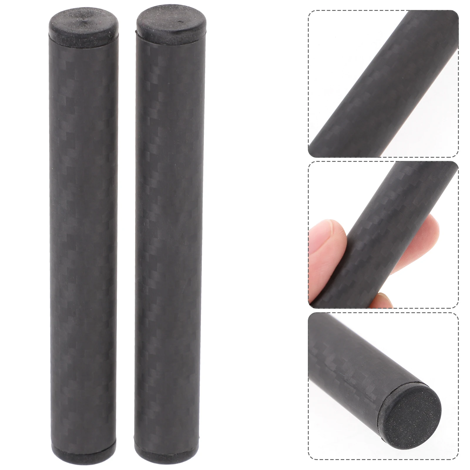 

2 Pcs Carbon Fiber Rods DSLR Rig Mount Rail Rod Shoulder Support Camera Rails Smooth Wear Resistant Weatherproof
