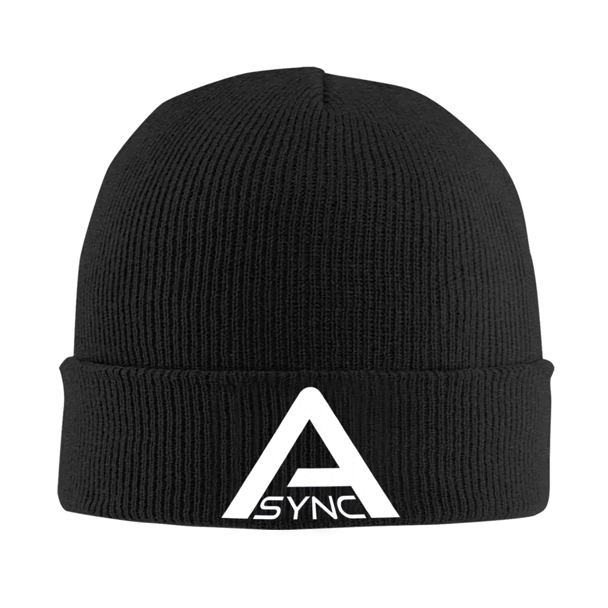 Back-Rooms ASYNC Institute Knitted Hat Women Men Skullies Beanies Autumn Winter Hot Sale Hat Acrylic Pixels Research Warm Caps