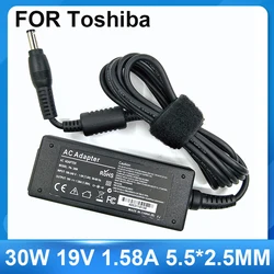30W 19V 1.58A 5.5*2.5mm PA3743E-1AC3 PA3743U laptop ac adapter for Toshiba Mini NB200 NB201 NB202 NB203 NB205 NB250 NB255 NB550D