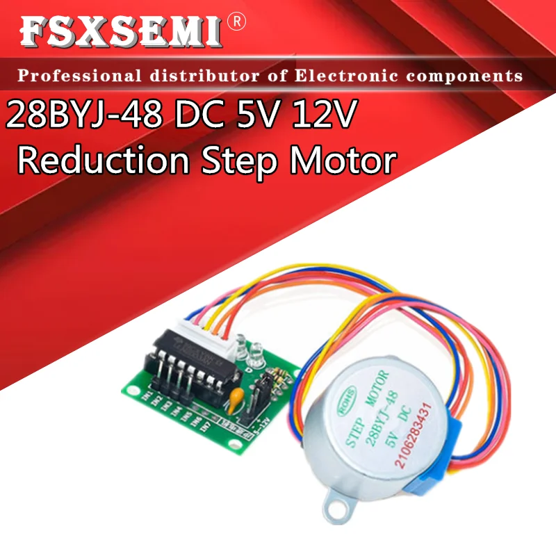 28BYJ-48 DC 5V 12V Reduction Step Motor ULN2003 Gear Stepper Motor 4 Phase Step Motor for arduino