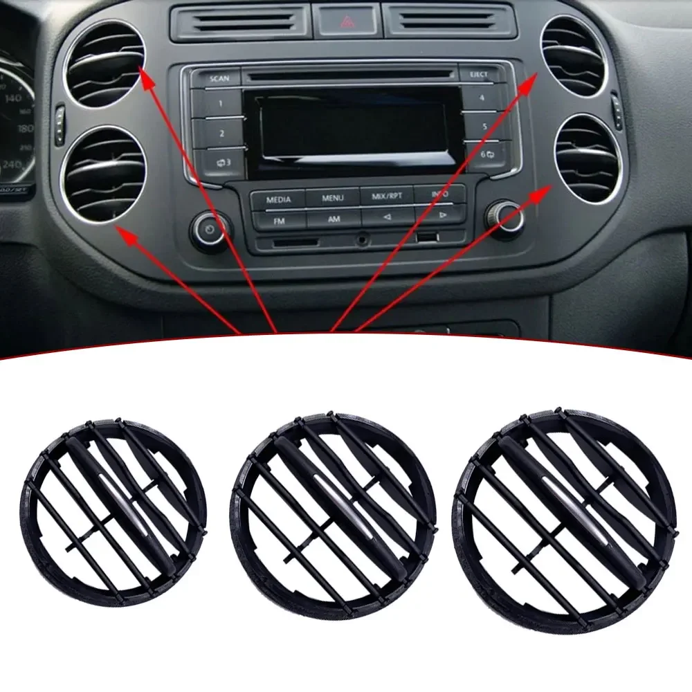 

1Pc Car Air Conditioner Instrument Panel Accessories Outlet A/C Air Vent Folding Fittings for Volkswagen Tiguan 2010 - 2017