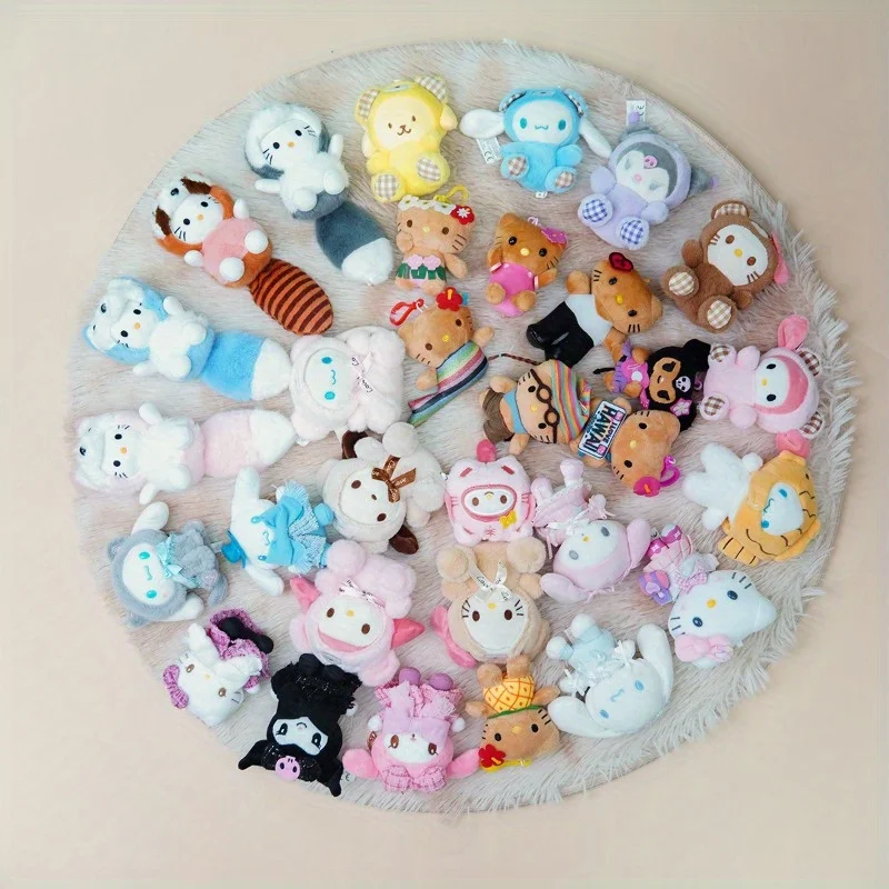 Sanrio 10cm Keychain Blind Box (1 piece), featuring various Sanrio characters perfect as a surprise party toy or birthday gift view 6