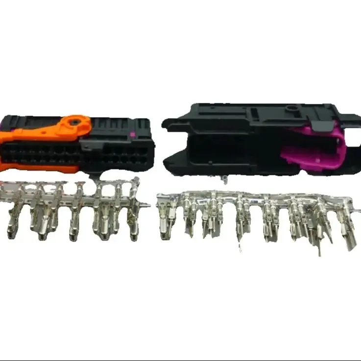 worldgolden 28 pin female male Security Guard against theft defensive alarm Anti Theft connector 1K0937702C wire or without wire