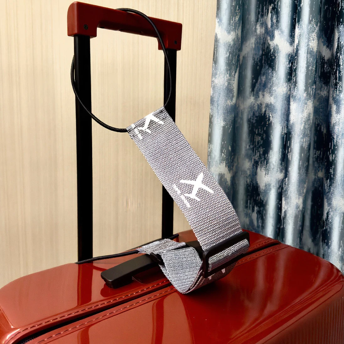 Flugzeugmuster Gepäckgurte Taschen-Bungee-Gurte Verstellbare Kofferriemen, Reisekoffer Elastische Gurte Gepäckzubehör – Detail 19