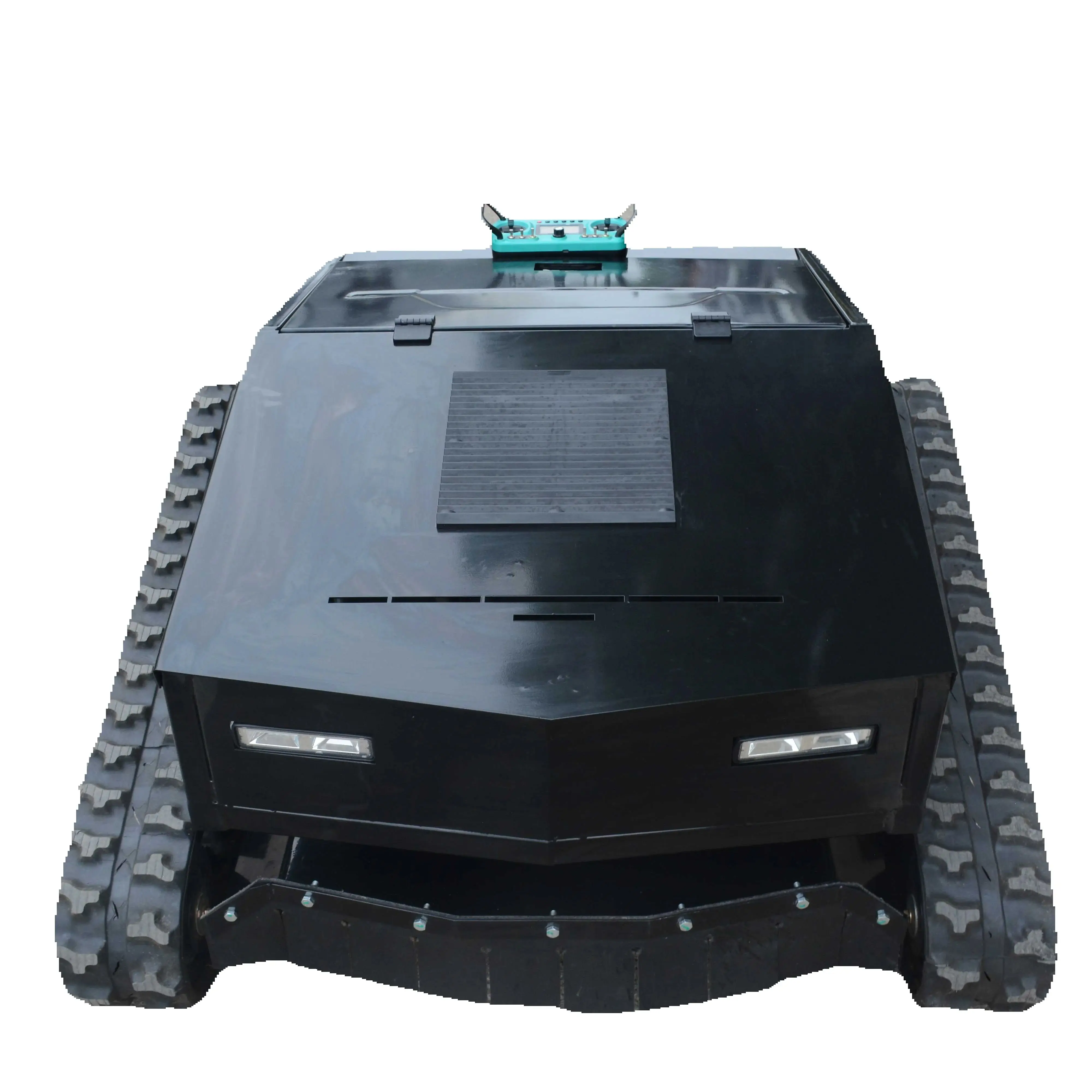 

Самоходная гусеничная газонокосилка с дистанционным управлением, автоматический садовый прогулочный трактор для ухода за газоном