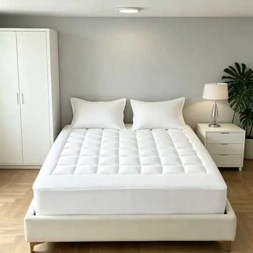 Cloudlift Mattress Topper, Premium Quilted 1000gsm Luxury Extra Thick Mattress Topper - Breathable & Fluffy Soft, Deep