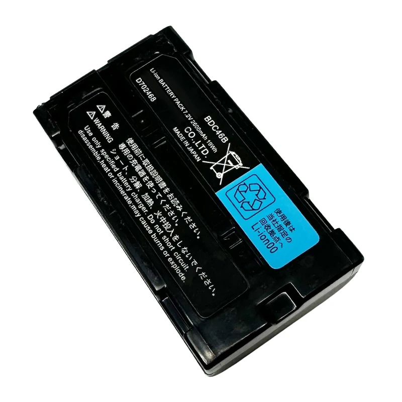 Imagem -03 - Bateria para Estação Total Sokkia Bdc46 Bdc46b Bdc46b 2600mah Set230r Set300 Set330 Set530 Set63 Conjunto Net 210 510 6100