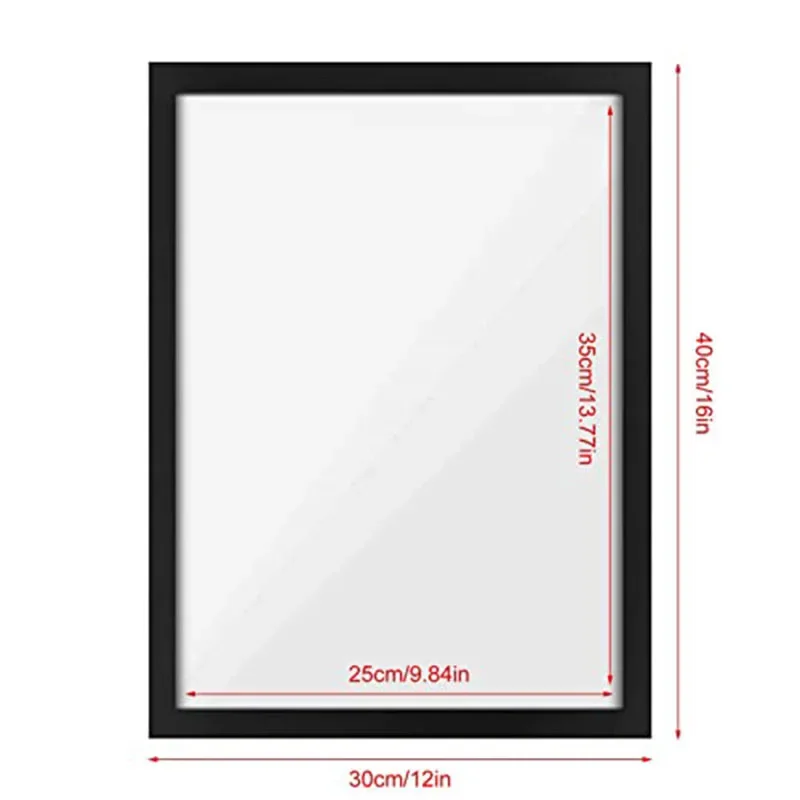 Magnetic Photo Frame for Diamond Painting, Art, Office, Display Accessories, 30x40cm