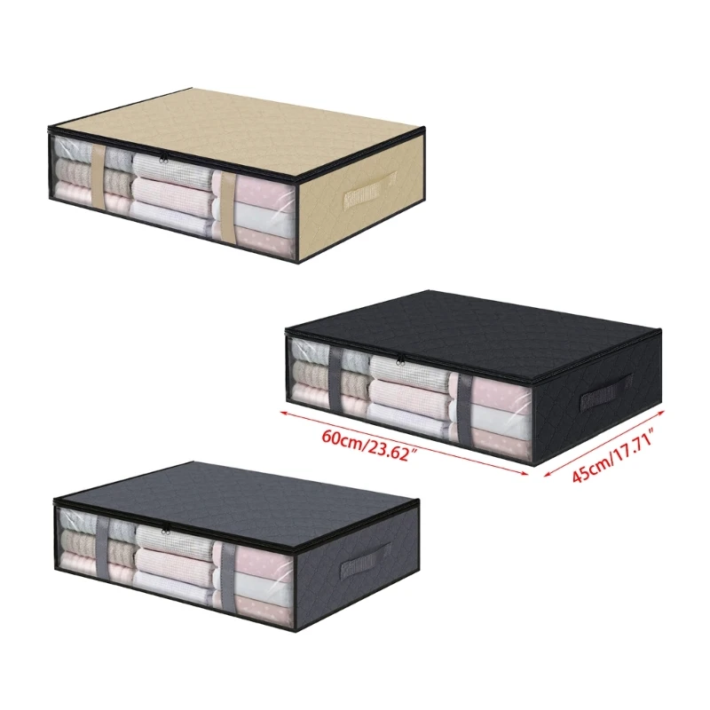 Closet Clothes Storage Bins Bed Storage Containers for Bedroom Dropship