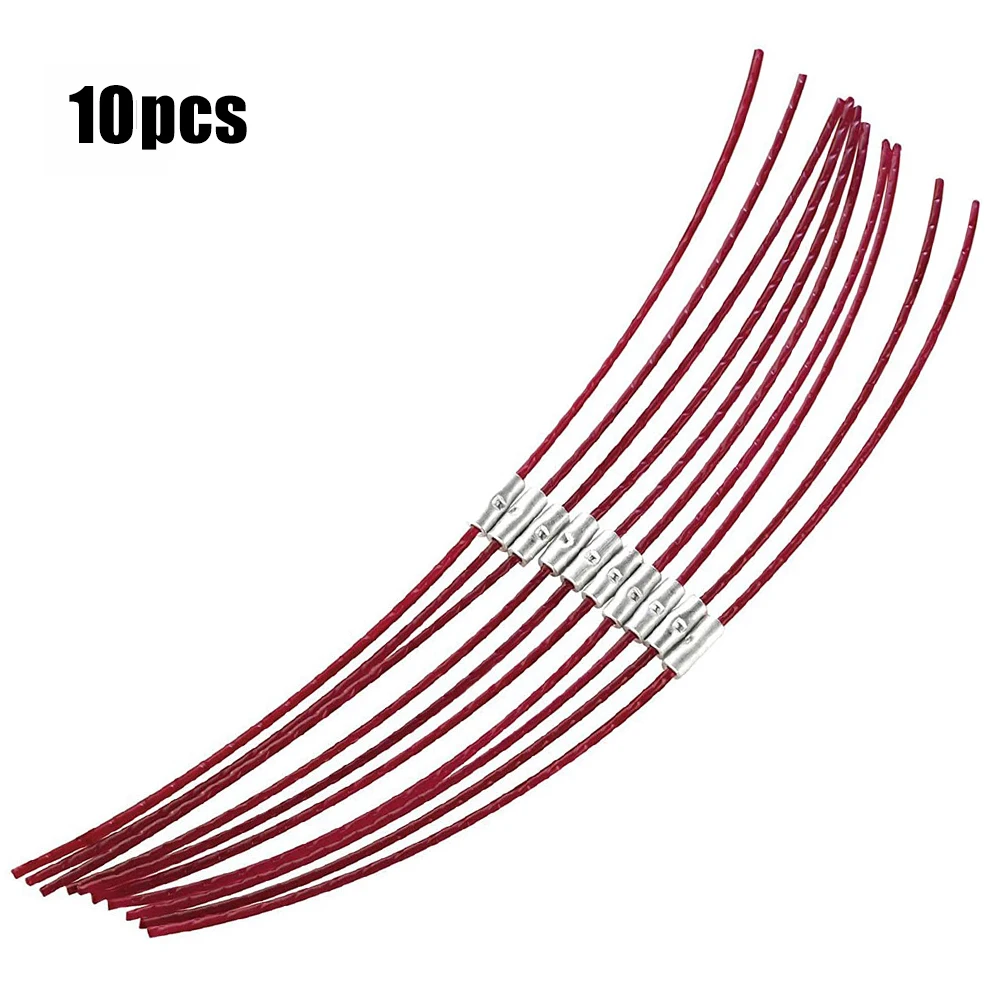 Kits Lawn Mower Spool Lines 10pcs/Set 31cm Length ART26 ART30 Accessories For Bosch ART23 Spool Line Brand New