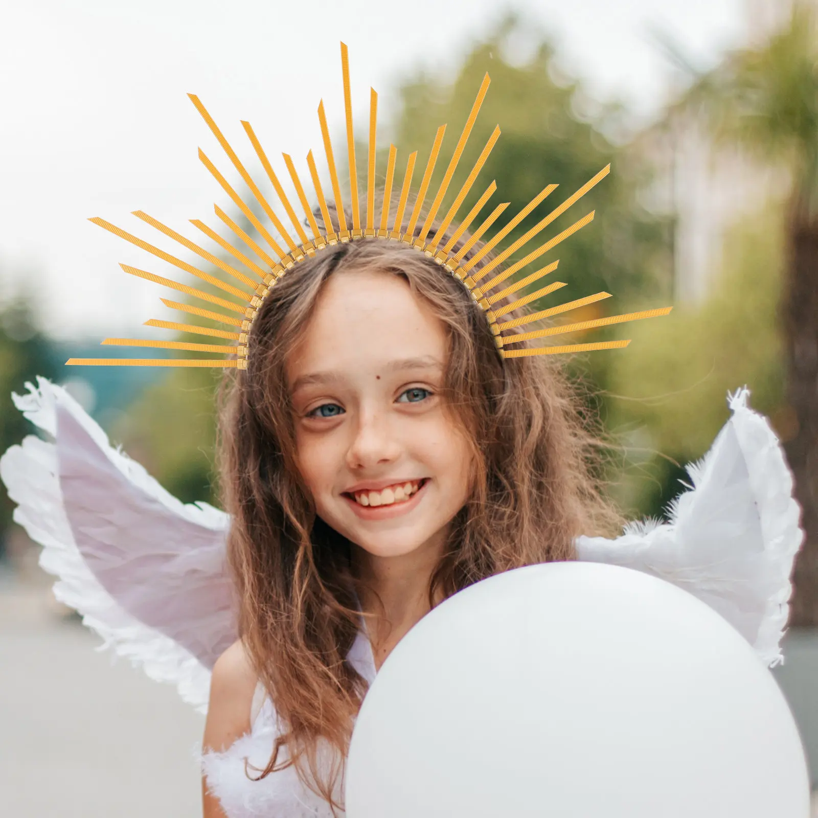 

Элегантная легкая повязка на голову Mary для женщин, аксессуар для волос в виде короны, идеально подходит для вечеринок, конкурсов красоты, помолвок, а также для декоративного оформления своими руками.