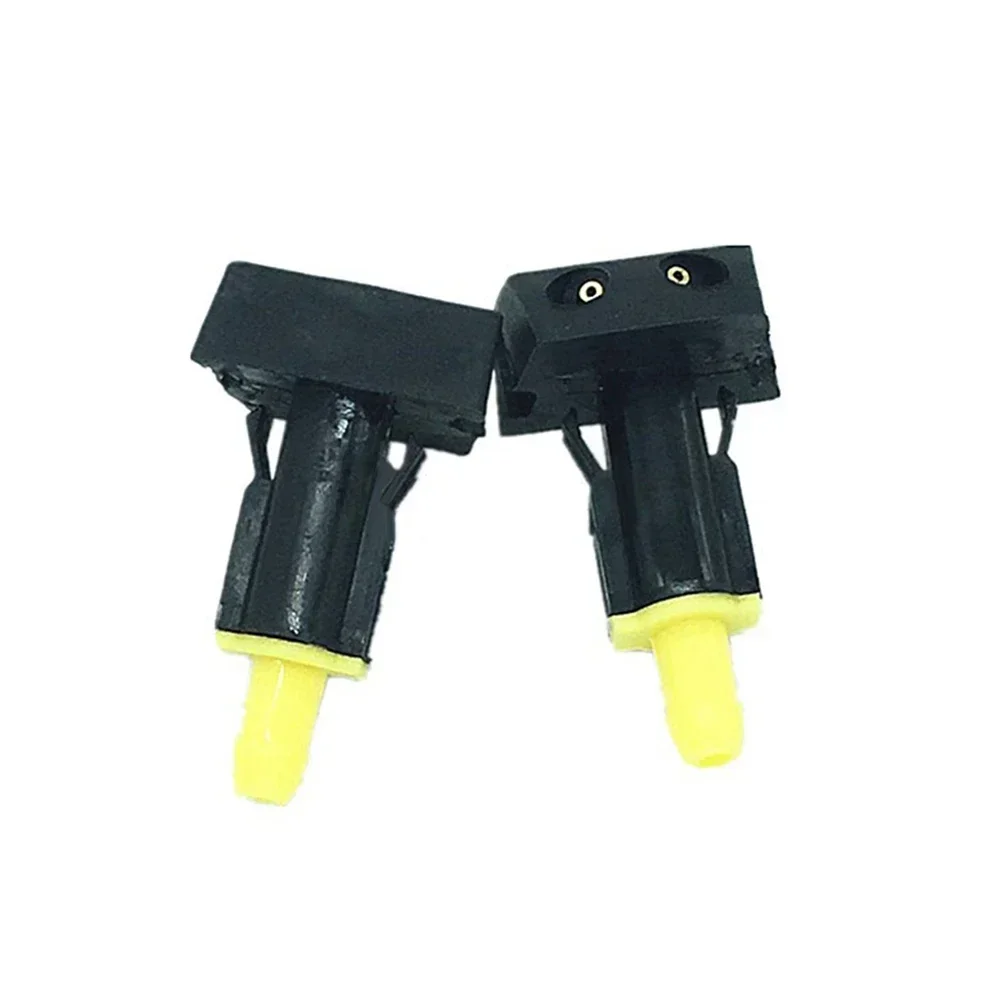 2Pcs Car Front Windshield Washer Wiper Water Spray Nozzle For Nissan TIIDA Auto Accessories Windshield Wiper Washer Spray Nozzle