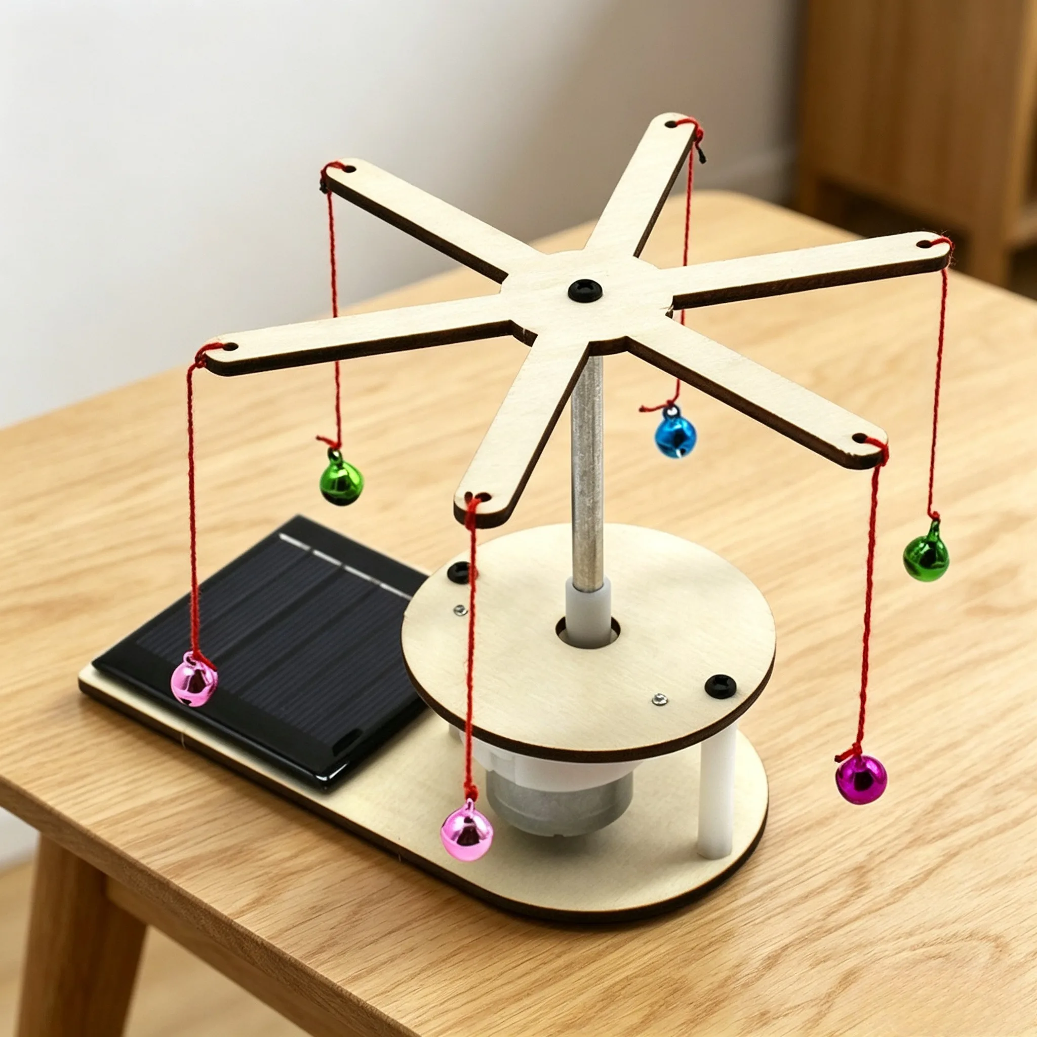Solar-Powered Children's Science and Education Experiment Models, DIY Handcrafted Assembly Toys, Children's Gifts