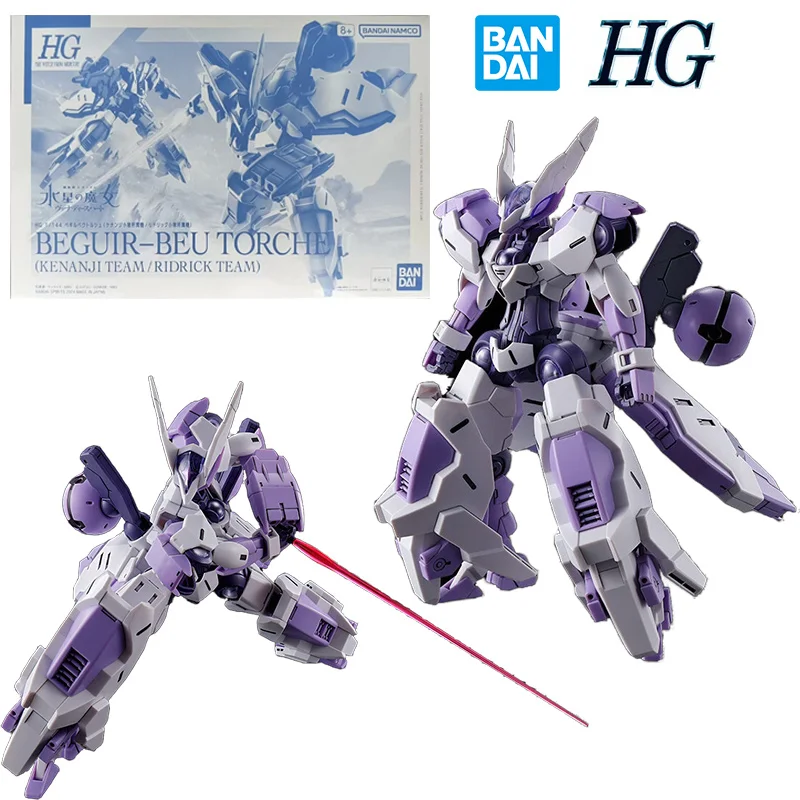 Bandai PB HG 1/144 Beguir-Beu Torche (Kenanji Team/ridrick Team) Original Action Figure Gundam Model Kit Toy Gift Collection