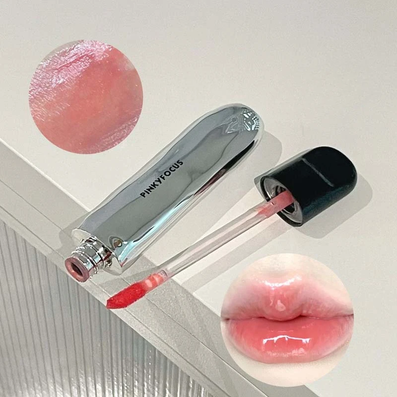 Mirror Lip Glaze ไม่มีสี Loss Non-stick ลิปสติก Moisturizing เซ็กซี่สีแดง Lip Tint ลิปสติกแต่งหน้า Long Lasting Lip Gloss