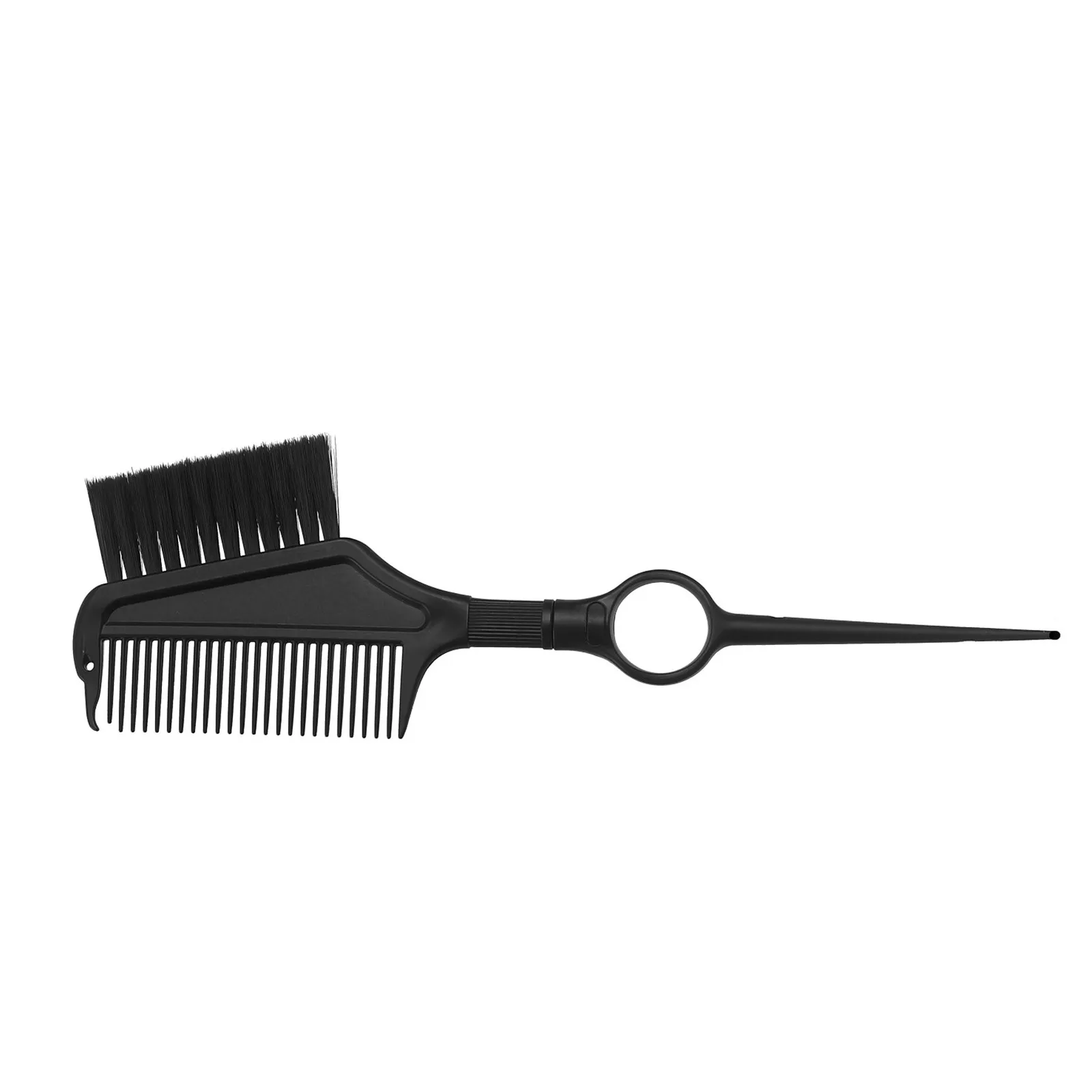 Salon Hair Dye Brush Comb 9 Inch Rotating Head Precise Sectioning Root Touch Up Highlighting Hair Color Application Brush