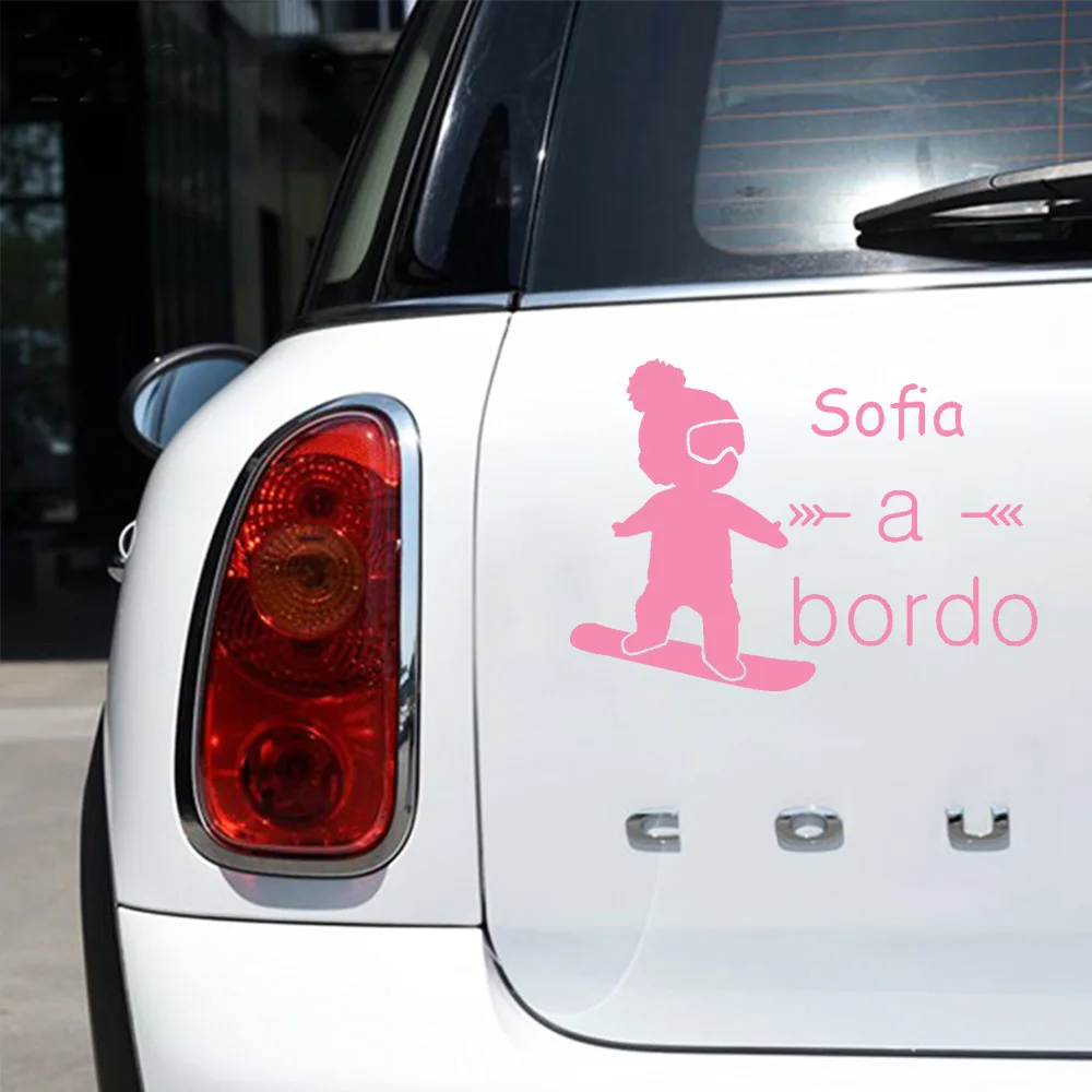 1 قطعة الفينيل الطفل على متن السيارة الملونة ملصق السيارات ملصقات الحائط ملصق إكسسوارات ديكور منزلي ديكور المنزل ملصقات جدار