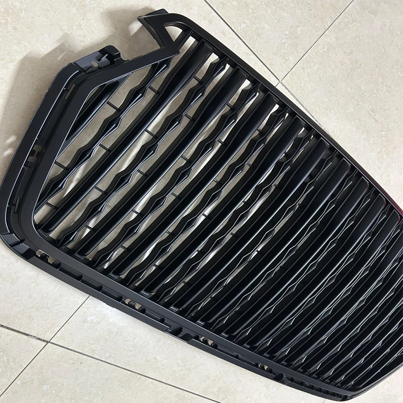 ABS Matte Black Racing Grills  For Isuzu dmax D-max 2020 2021 2022 2023 Front Grilles Bumper Mask Mesh Cover Car Accessories