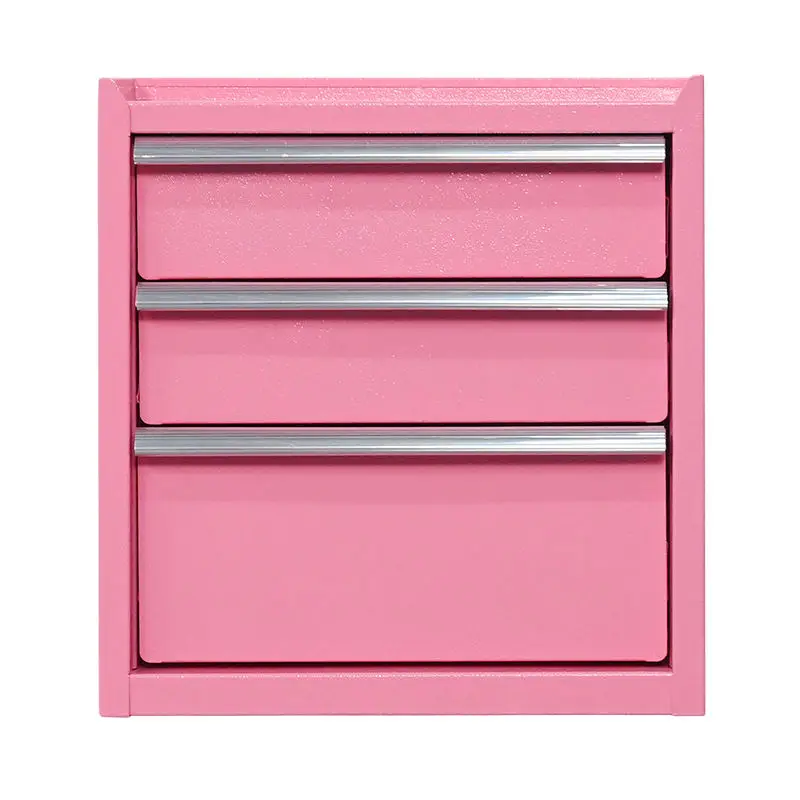 3-Drawer Mini Tool Box Top Base Professional Desktop Aluminum Waterproof Anti-Theft Powder Coated OEM/ OBM Customizable