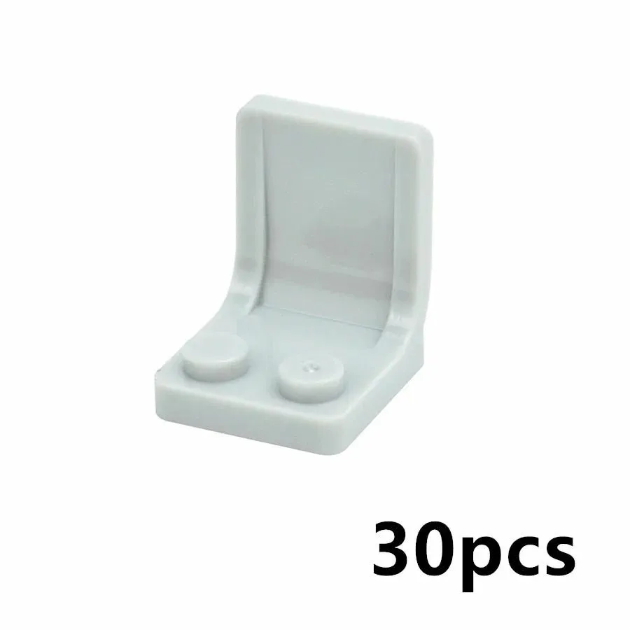 30 stücke MOC Teile 2x2 Utensil Sitz Stuhl Kompatibel 4079 Zahlen Bricks DIY Assmble Bausteine Partikel Kind geschenk