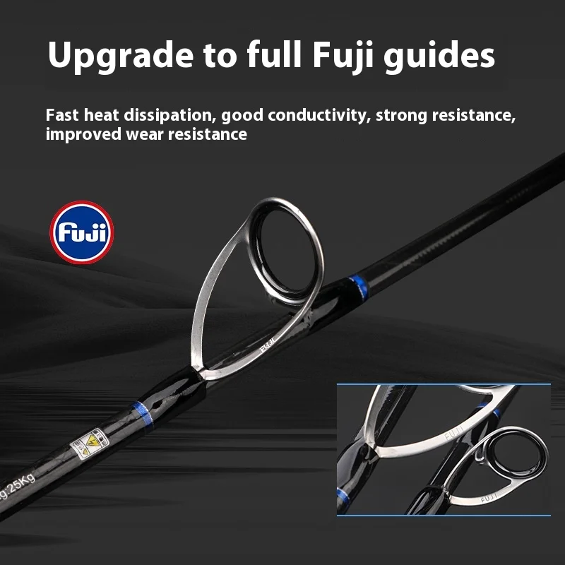 

Твердоуглеродная удочка для лодки «один и полу» Азиатская спиннинговая удочка для литья Легкая морская рыбалка Медленная отсадка для нижней ловли карпа