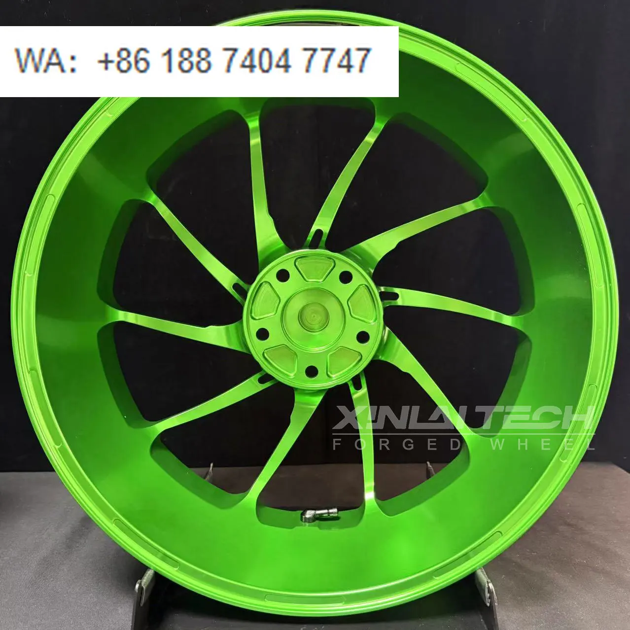 Custom Forged Motorcycle Wheels for Kawasaki Ninja H2 17 Inch CNC Forged Billet Aluminum Rims Anodized Motorcycle Alloy Wheels
