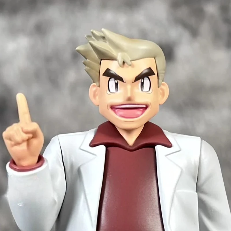 

1/20 Смола Scale World [Copy POCKET BUS] - Professor Samuel Oak Q Version Персонажи аниме Настольный декор ручной работы Игрушка в подарок