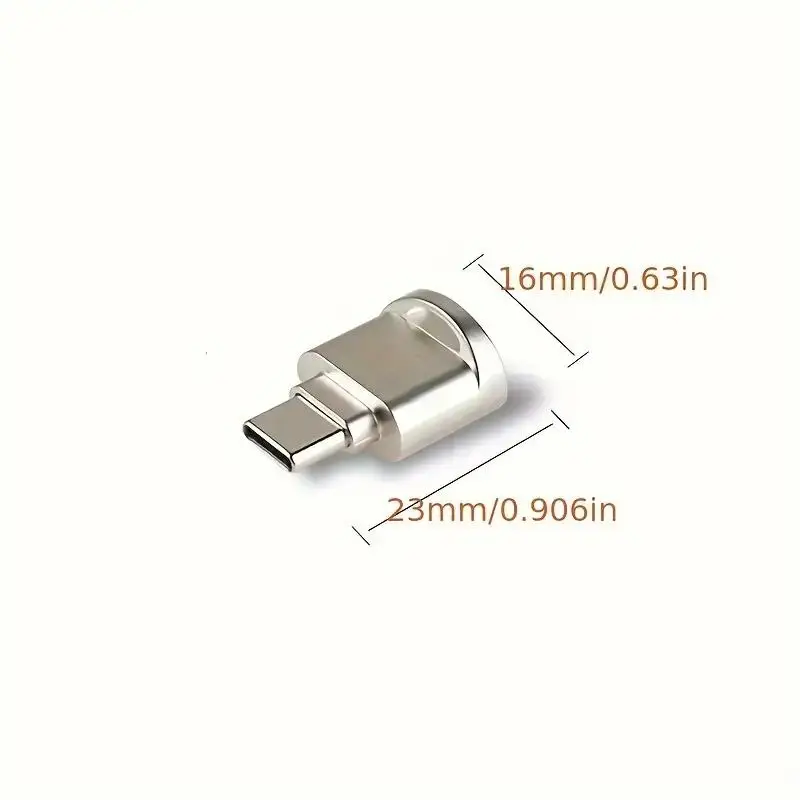 Type-C OTG To TF Adapter Micro-SD Memory Card Reader For Samsung for Xiaomi Aluminum Cardreader For Micro TF Microsd Laptop