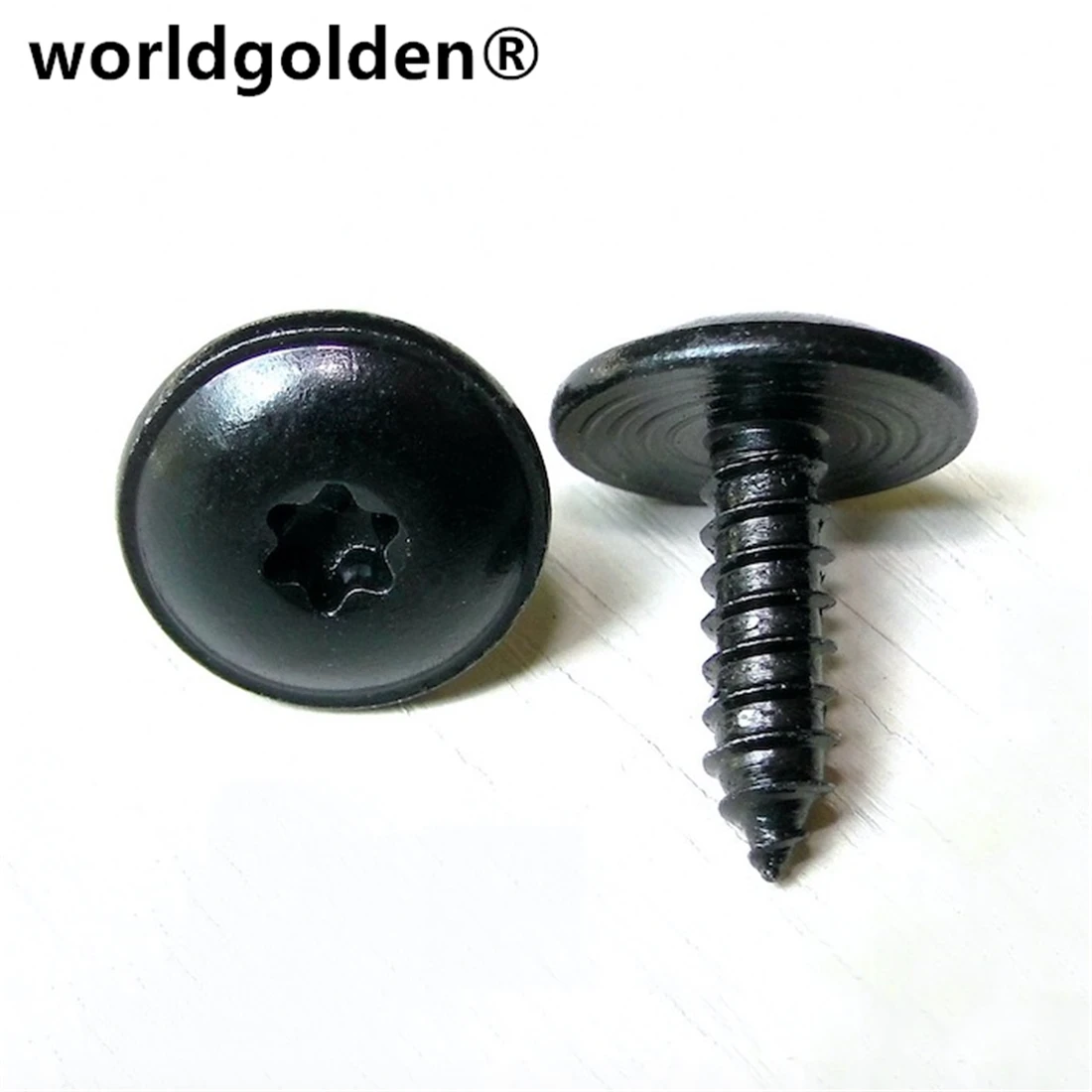 Зажимы для панели крышки багажника vw N90648704, 100 шт., worldgolden