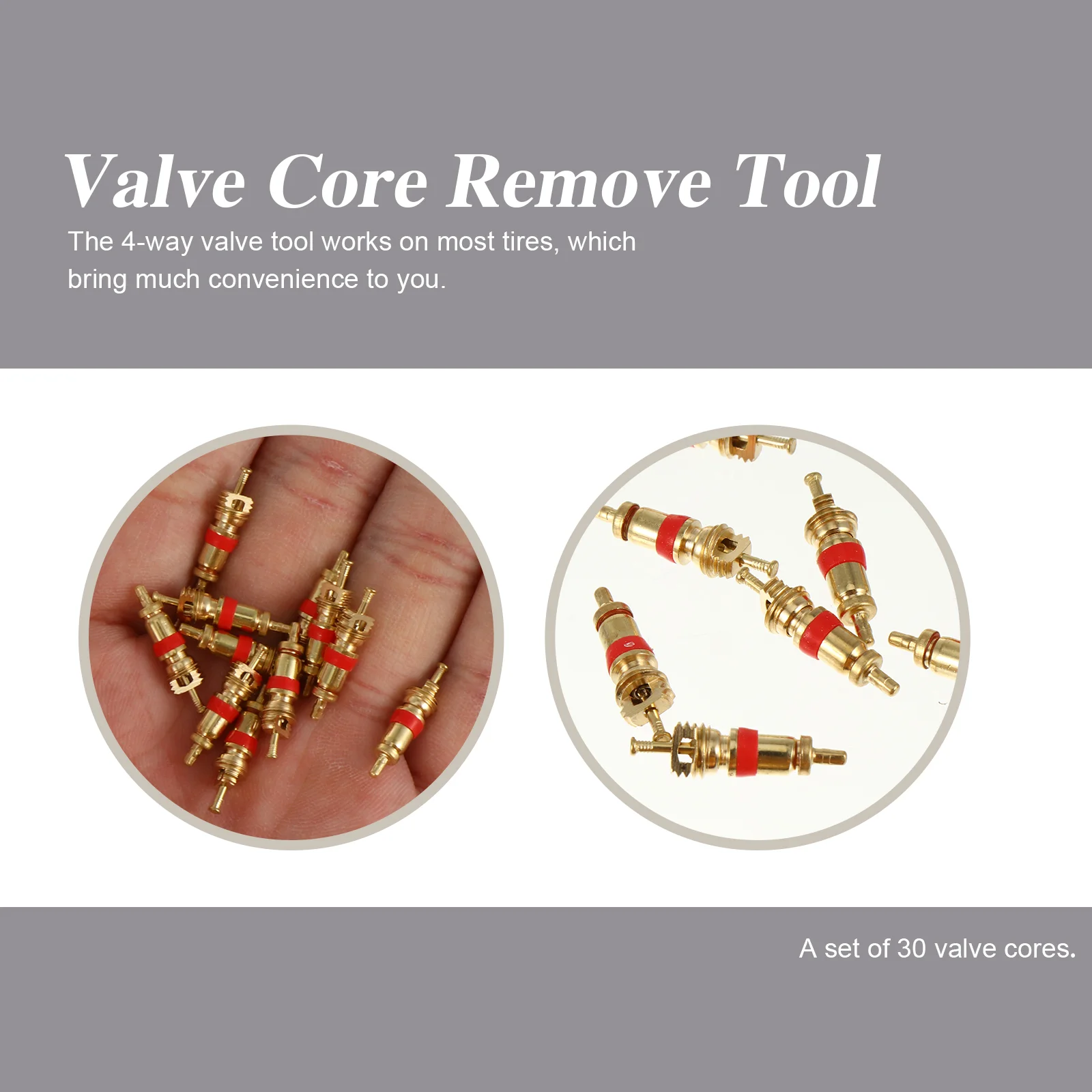 Valve Repair Conditioning Spool Core Accessories Remover 4-Way