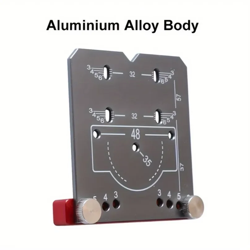 35mm Woodworking Punch Tool :Hinge Locator & Limit Frame for Quick,Precise Drilling,Essential for Cabinet & Door Hinge Mounting