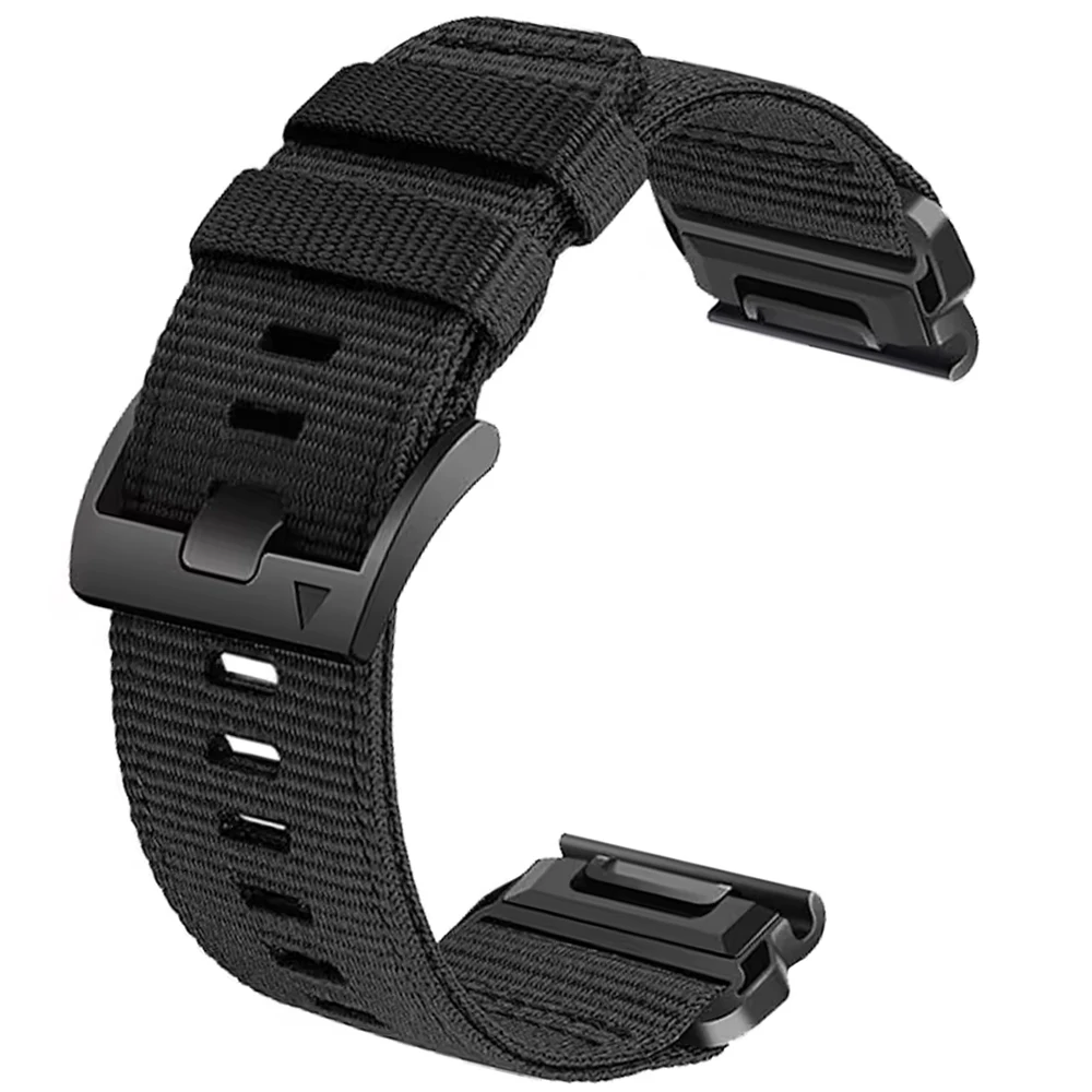 22mm 26mm Nylon Quick Fit Strap for Garmin Fenix 7X 8 7 Pro Fenix 6X 6 5X 5Plus Tactix 8 Forerunner 970 965 Enduro 3 2 Loop Band