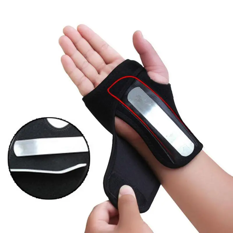 Wrist Bandage Belt Orthopedic Hand Brace Wrist Support Finger Splint Sprains ArthritisCarpal Tunnel Syndrome Brace Support Tool