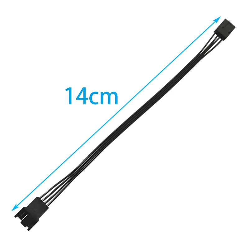 1 to 1 2 3 4 way motherboard 3 4 pin PWM connector cooling fan extension cable computer fan cable 4p one point three HUB