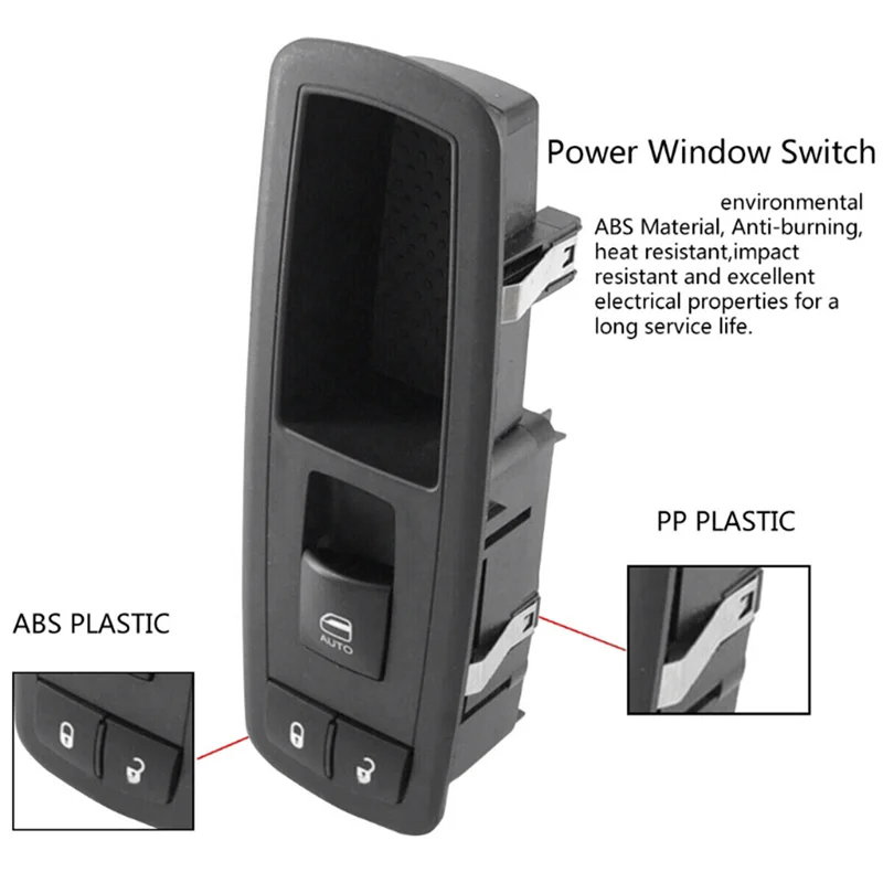 4602544AG interruptor de elevación de ventana botón consola accesorios de interruptor de ventana eléctrica para Chrysler Dodge 4602544AC-TCES