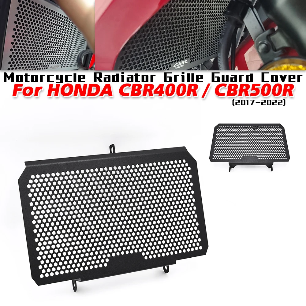 

For Honda CBR500R CBR 500R 2013-2022 Motorcycle Radiator Grill Guard Cover Motorbike Engine Cooler Grill Protection Cover