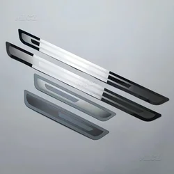 For VW/Volkswagen Golf 7/6 GTI Car Styling Stainless Steel Door Sill Scuff Plate Protector Guard Welcome Pedal Threshold
