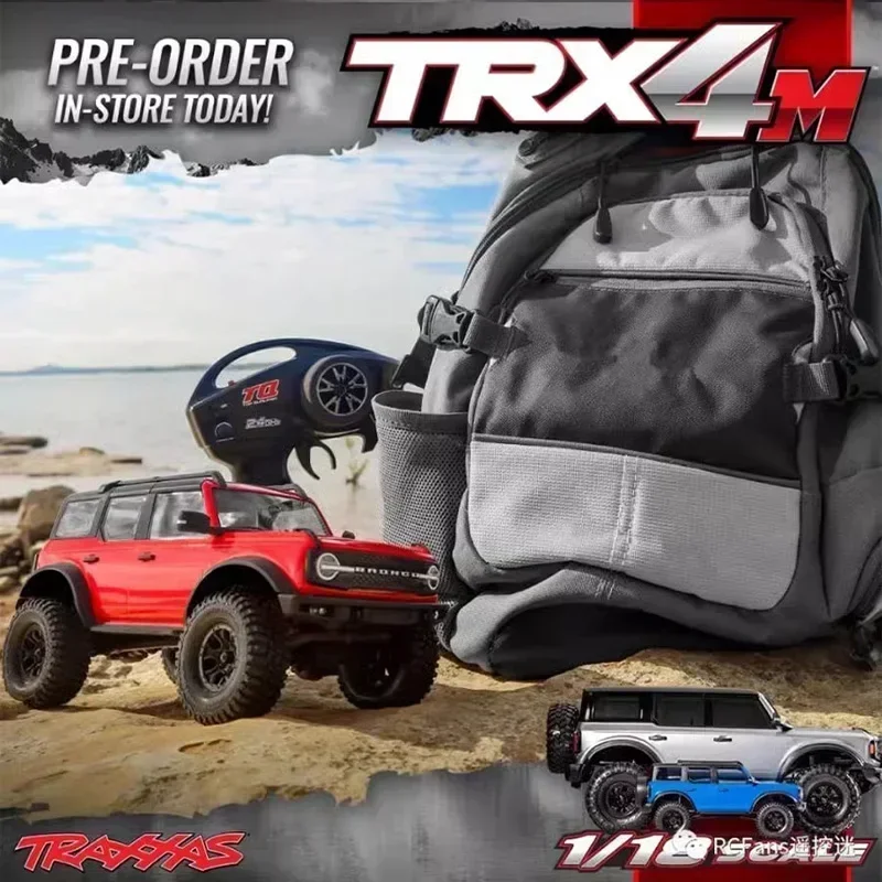 Trx4m Car Model Simulation 1/18 Mini Liema Remote Control Electric Climbing Off Road Vehicle 97054-1 Boy's Birthday Gift