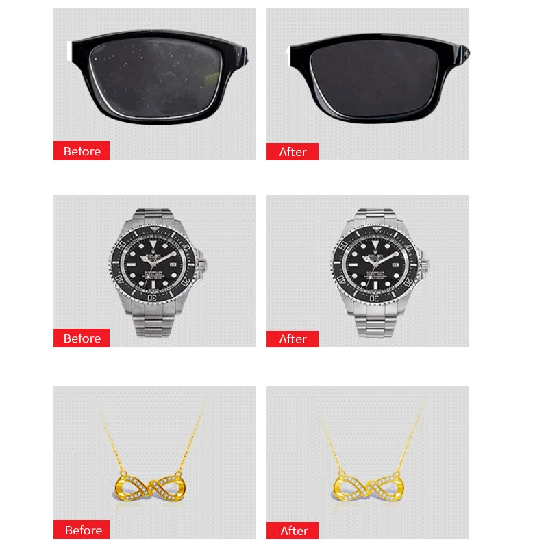 Limpiador ultrasónico portátil, limpieza de ropa interior y calcetines de gafas de reloj de mariscos y frutas, limpieza de placas de circuito de joyas de oro y plata, desinfección de aparatos dentales