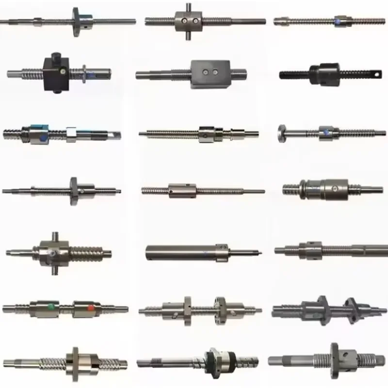 OEM Custom Lead Screw Rod Left and Right Hand Thread Ballscrew SFK0802 SFK1202 SFK0601 Miniature Cnc Linear Motion Ball Screw