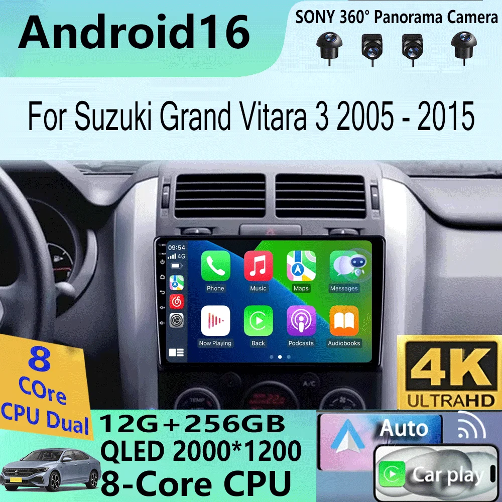 Android 16 Car Radi…