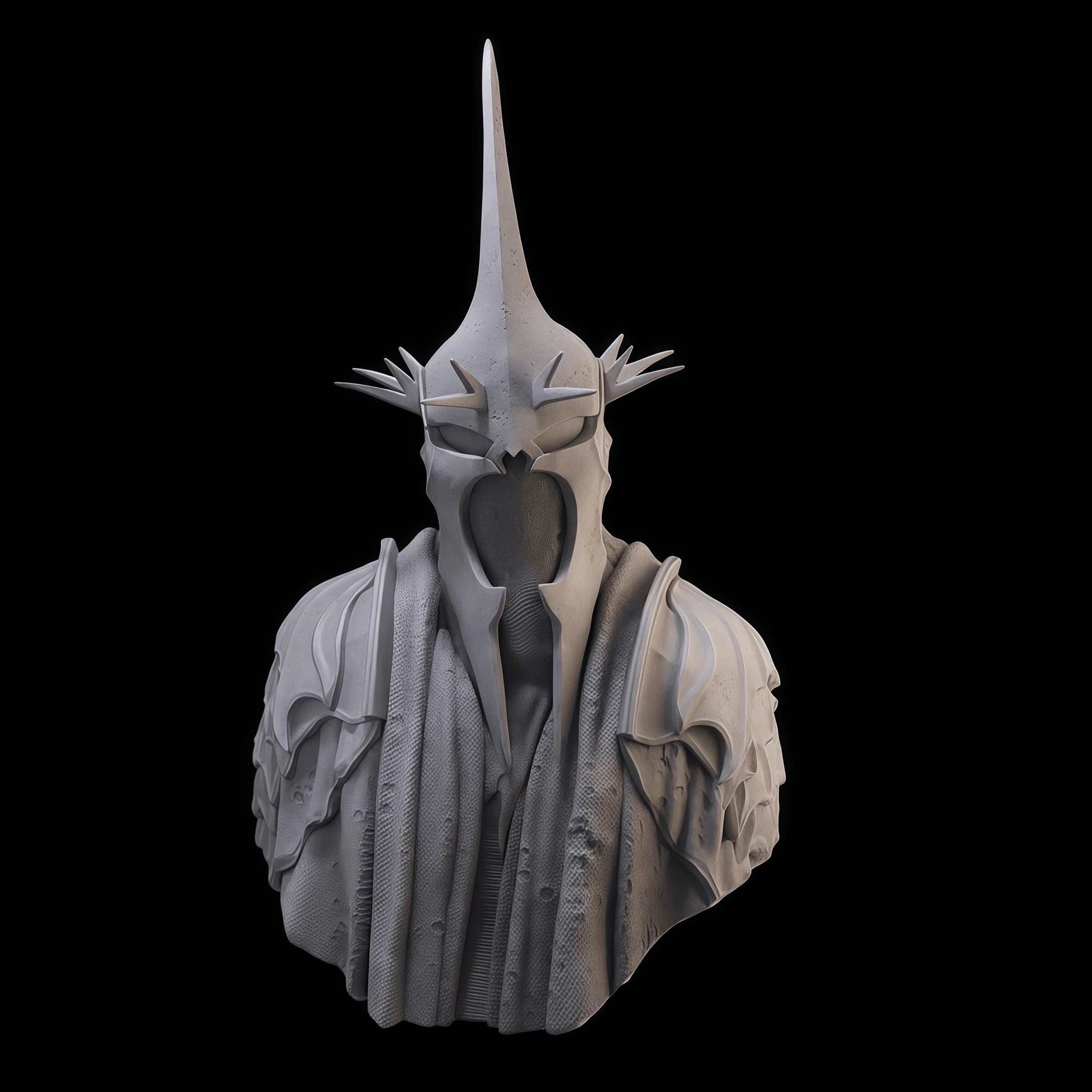 

1/16 Casting Resin Model Assembly and Construction, GK， Necromancer, Unpainted Items Need To Be Assembled (80mm)